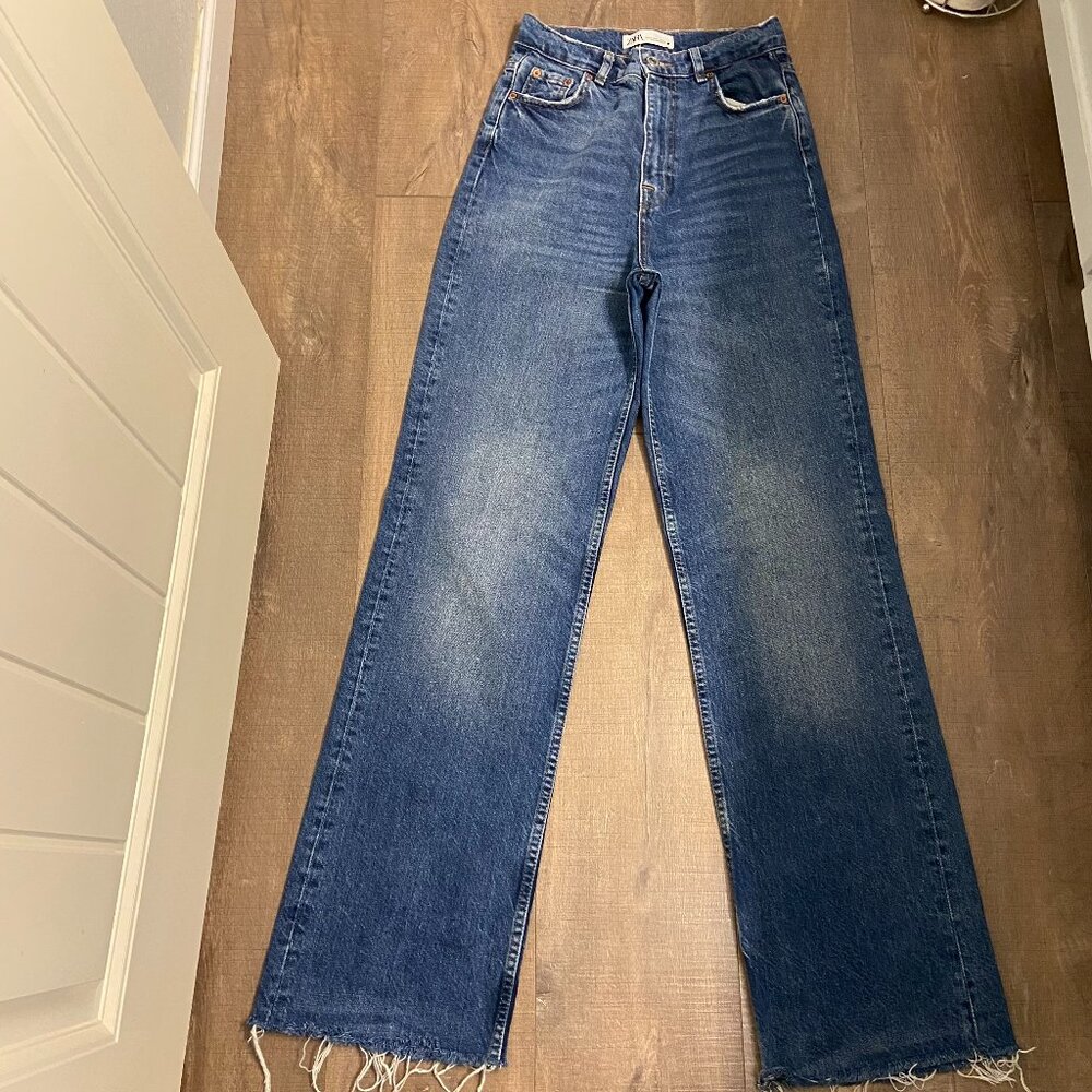 Zara The 90's Full Length Jeans Size 2